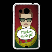 Coque HTC Desire 200 Mister Portugal Chatain