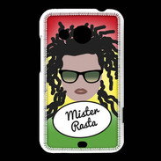Coque HTC Desire 200 Mister Rasta Blanc