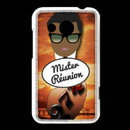 Coque HTC Desire 200 Mister Réunion Black