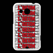 Coque HTC Desire 200 L'seum rouge