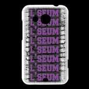 Coque HTC Desire 200 L'seum violet