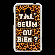 Coque HTC Desire 200 Ta l'seum ou bien Léopard