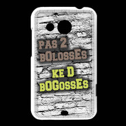 Coque HTC Desire 200 Pas 2 bolosses sur fond en brique