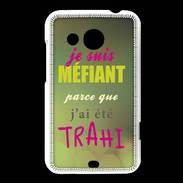 Coque HTC Desire 200 Méfiant trahis ZG