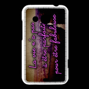 Coque HTC Desire 200 Vie Parfaite ZG