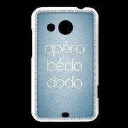 Coque HTC Desire 200 Apéro bédo dodo bleu ZG