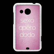 Coque HTC Desire 200 Sexo Apéro Dodo rose ZG