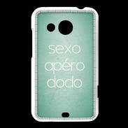 Coque HTC Desire 200 Sexo Apéro Dodo vert ZG