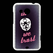 Coque HTC Desire 200 In Catch We trust Rouge ZG
