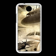 Coque HTC Desire 300 Aviation rétro