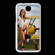 Coque HTC Desire 300 Avion sexy