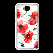 Coque HTC Desire 300 Fleurs en peinture 250