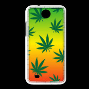 Coque HTC Desire 300 Fond Rasta Cannabis