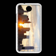 Coque HTC Desire 300 Couché de soleil sur Manhattan