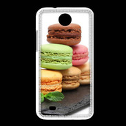 Coque HTC Desire 300 Macarons sur ardoise