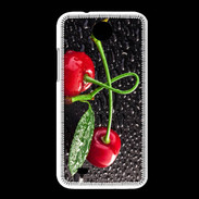 Coque HTC Desire 300 Duo de Cerises sous la pluie