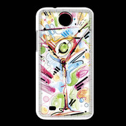 Coque HTC Desire 300 cocktail en dessin