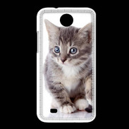 Coque HTC Desire 300 chaton gris 4