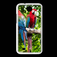 Coque HTC Desire 300 Couple de macaw