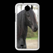 Coque HTC Desire 300 Magnifique cheval noir 5