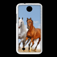 Coque HTC Desire 300 Duo de chevaux