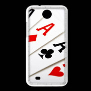 Coque HTC Desire 300 Poker 4 as