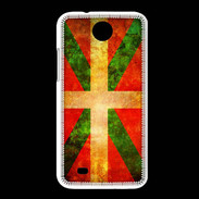 Coque HTC Desire 300 Drapeau Basque Vintage