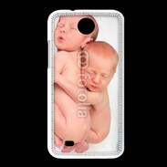 Coque HTC Desire 300 Duo de bébés qui dorment