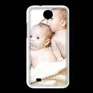 Coque HTC Desire 300 Jumeaux bébés