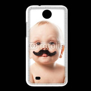 Coque HTC Desire 300 Bébé avec moustache