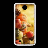Coque HTC Desire 300 fruits et légumes d'automne 2