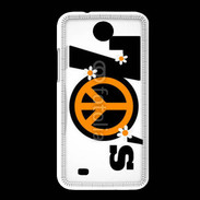 Coque HTC Desire 300 Hippie années 70