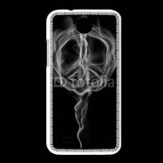 Coque HTC Desire 300 Paix et fumée