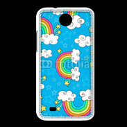 Coque HTC Desire 300 Ciel Rainbow