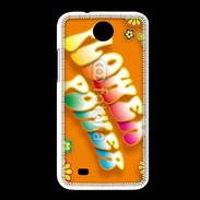 Coque HTC Desire 300 Flower power 4