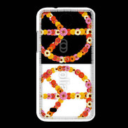 Coque HTC Desire 300 Symbole de la paix Hippie