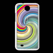 Coque HTC Desire 300 Vortex hippie