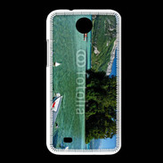 Coque HTC Desire 300 Barques sur le lac d'Annecy