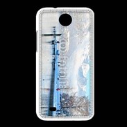 Coque HTC Desire 300 Le Lac d'Annecy en hvier