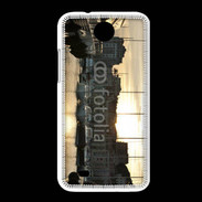 Coque HTC Desire 300 Port de cannes au couché de soleil