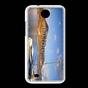 Coque HTC Desire 300 Bateau sur le Lac d'Annecy 