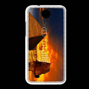 Coque HTC Desire 300 Pyramide et Sphinx