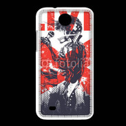Coque HTC Desire 300 Tête de mort en concert live