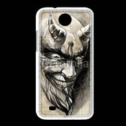 Coque HTC Desire 300 Devil Hill en dessin