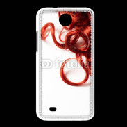 Coque HTC Desire 300 Coiffure Cheveux bouclés rouges