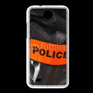 Coque HTC Desire 300 Brassard Police 75