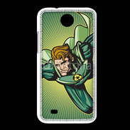 Coque HTC Desire 300 Recycle Hero (with a cape)