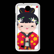 Coque HTC Desire 300 Fille japonaise