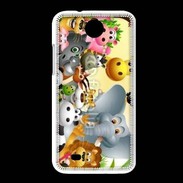 Coque HTC Desire 300 Cartoon animaux fun