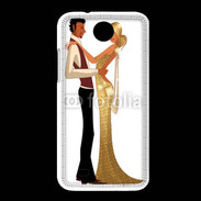 Coque HTC Desire 300 Couple glamour dessin